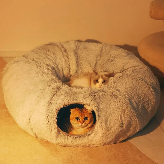 Winter Warm Round Foldable Bed- Tunnel Bed