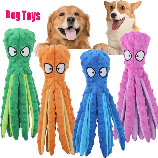 Voice Octopus Teeth Cleaning Chew Toy