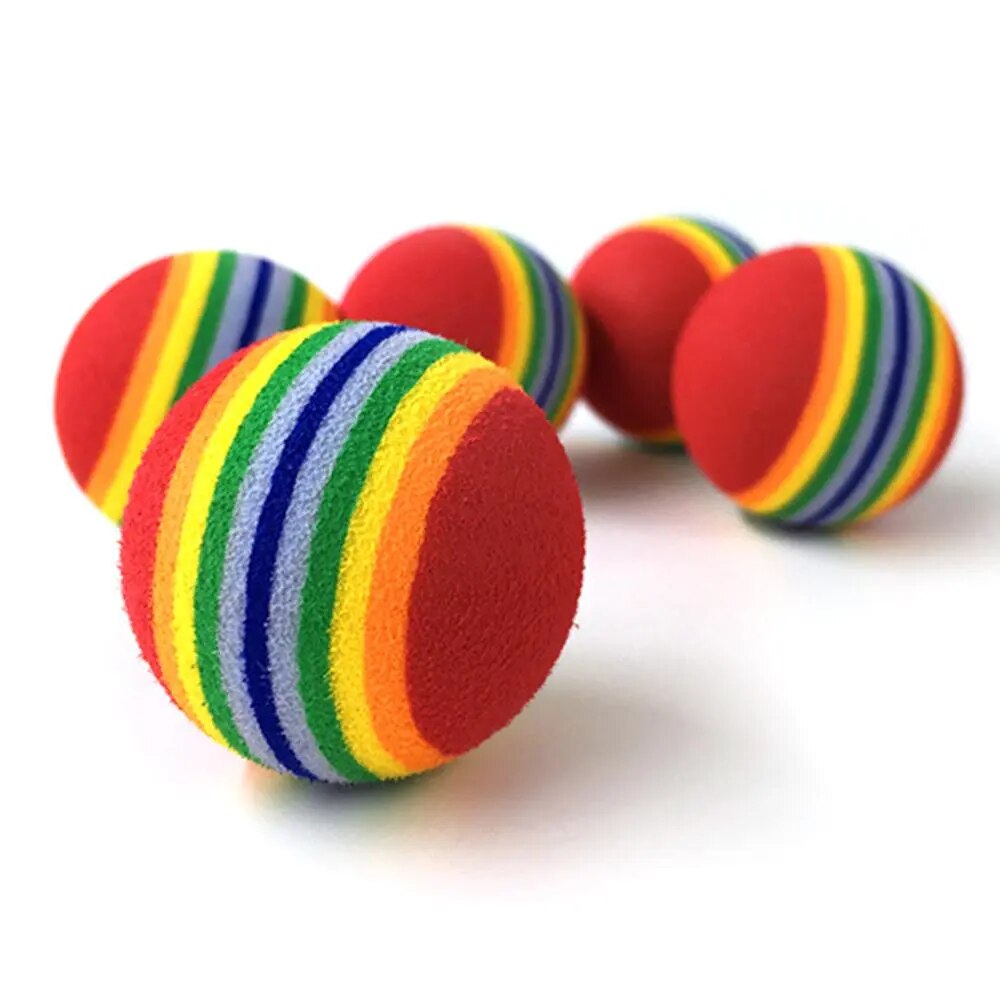 1 to 20PCS Rainbow Pet balls