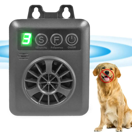 Ultrasonic Bark Stopper Pet Dog Anti Noise Anti Barking Stop Bark Repeller Puppy Control Trainer Safe Training Equipment 